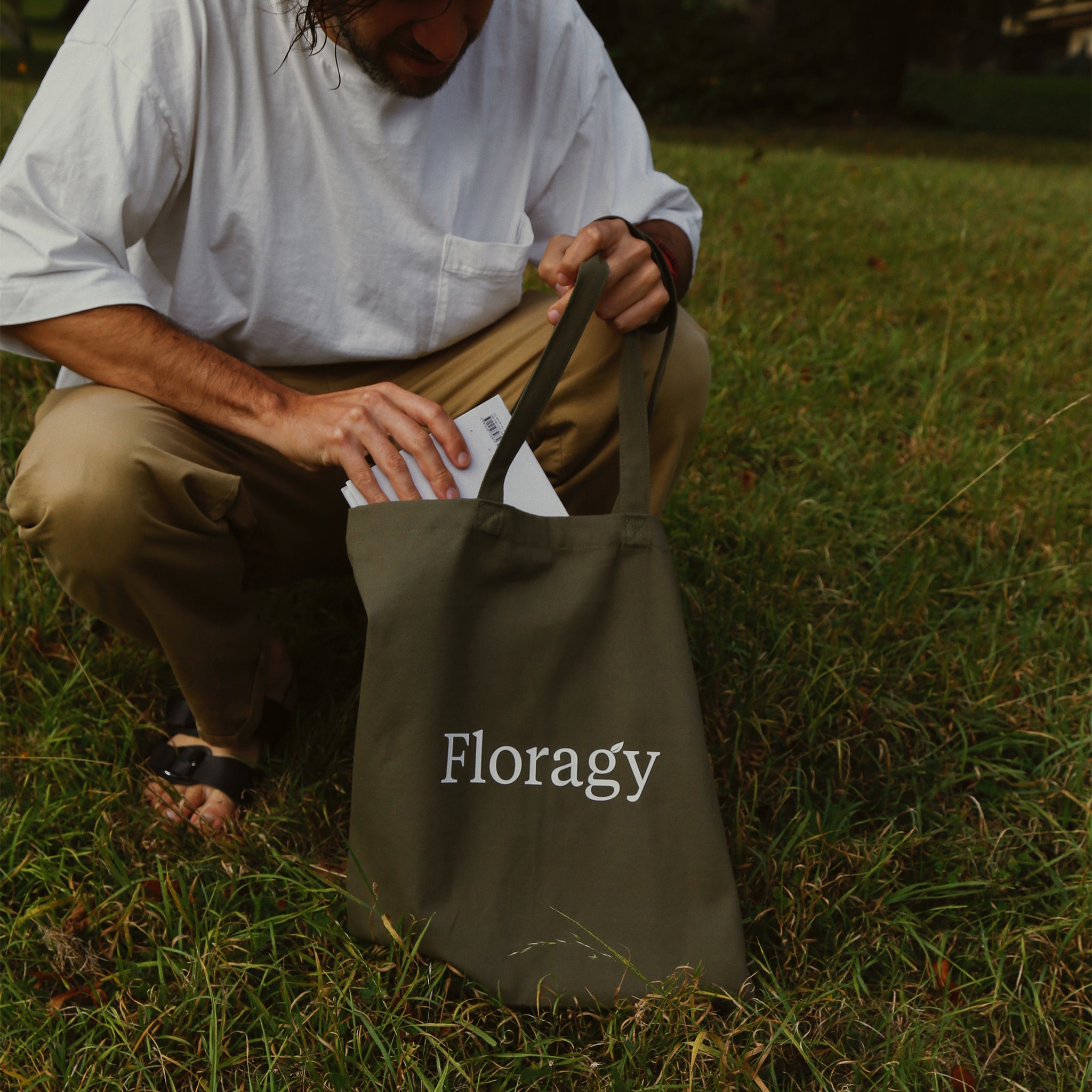 The 'Little Green' Tote Bag