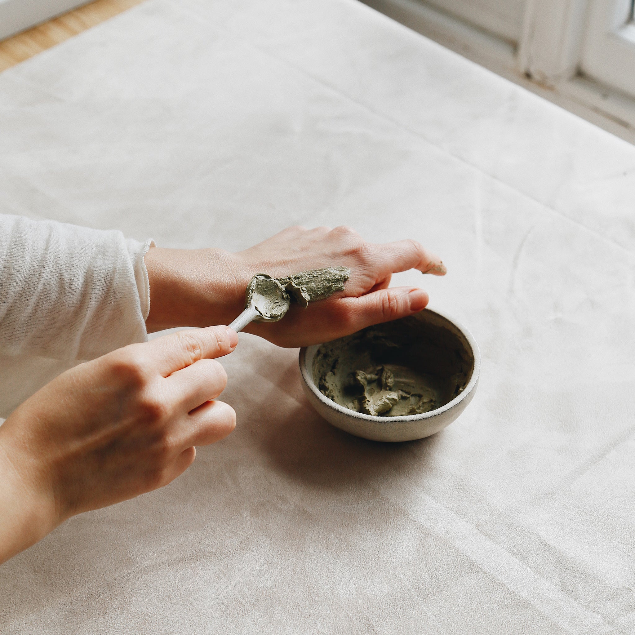 Refresh – Matcha + Mint Clay Mask