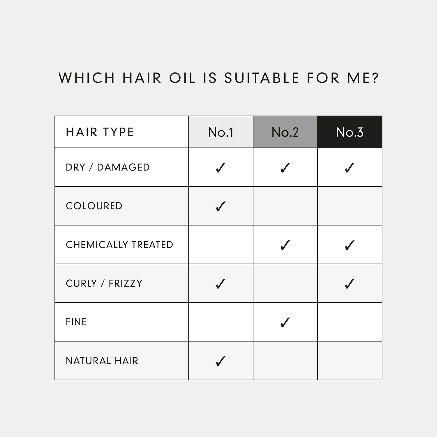 No.2 – Conditioning Hair Oil